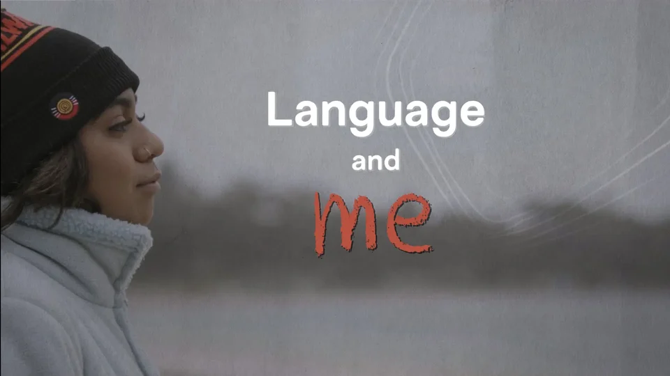 Language and Me title card, ABC