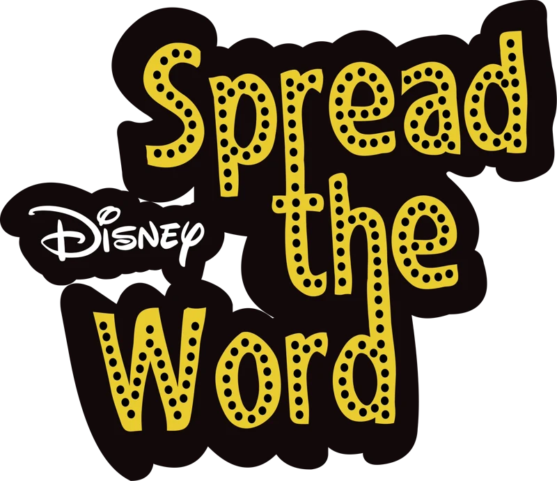Disney Spread the Word logo