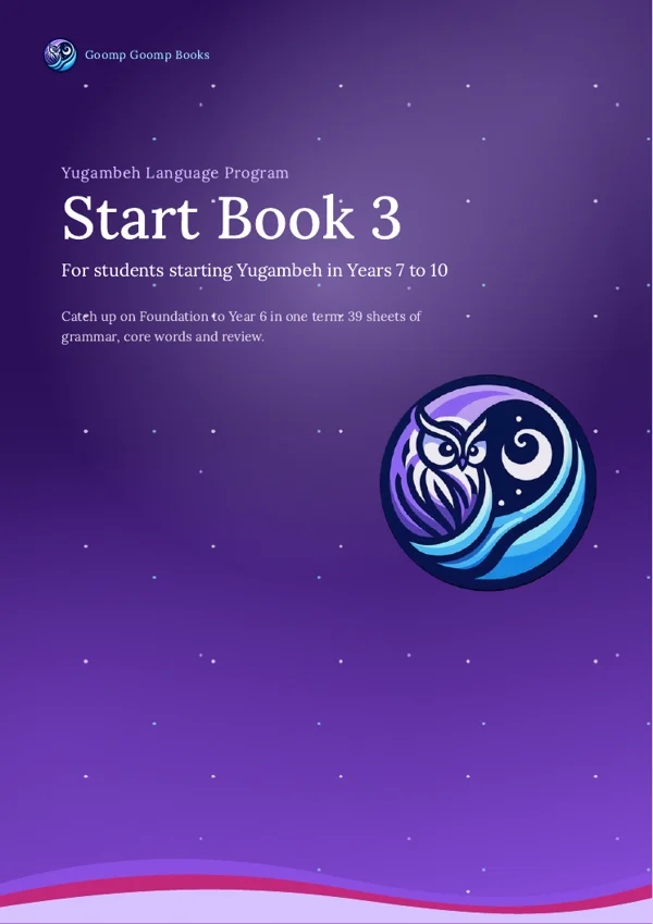 Start Book 3